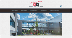 Desktop Screenshot of donhauser.de